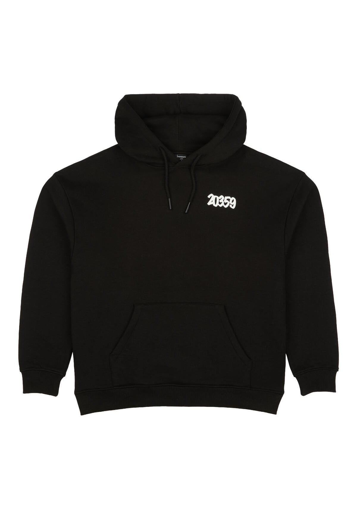 Kapuzenpullover "Drip Marker" schwarz - Gallery