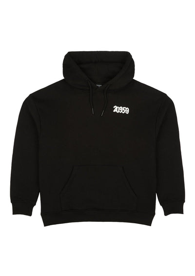 Kapuzenpullover "Drip Marker" schwarz - Gallery