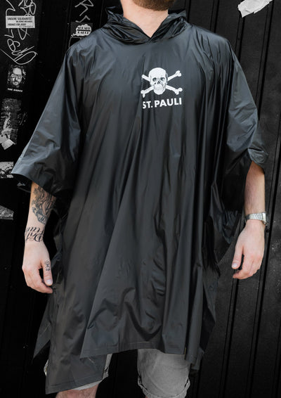 Regenponcho Totenkopf Eco