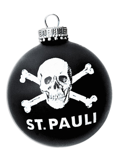 Christbaumkugel Totenkopf 4er Set