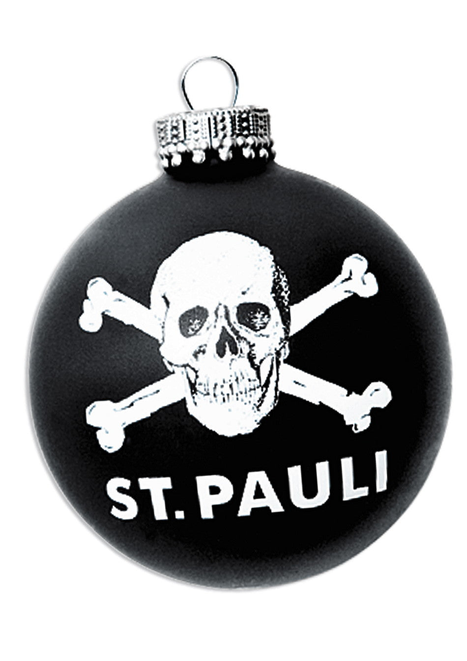 Christbaumkugel Totenkopf 4er Set