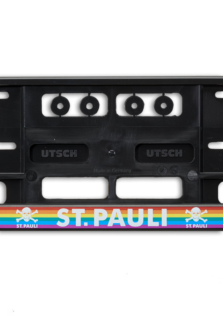 Nummernschildhalter Regenbogen