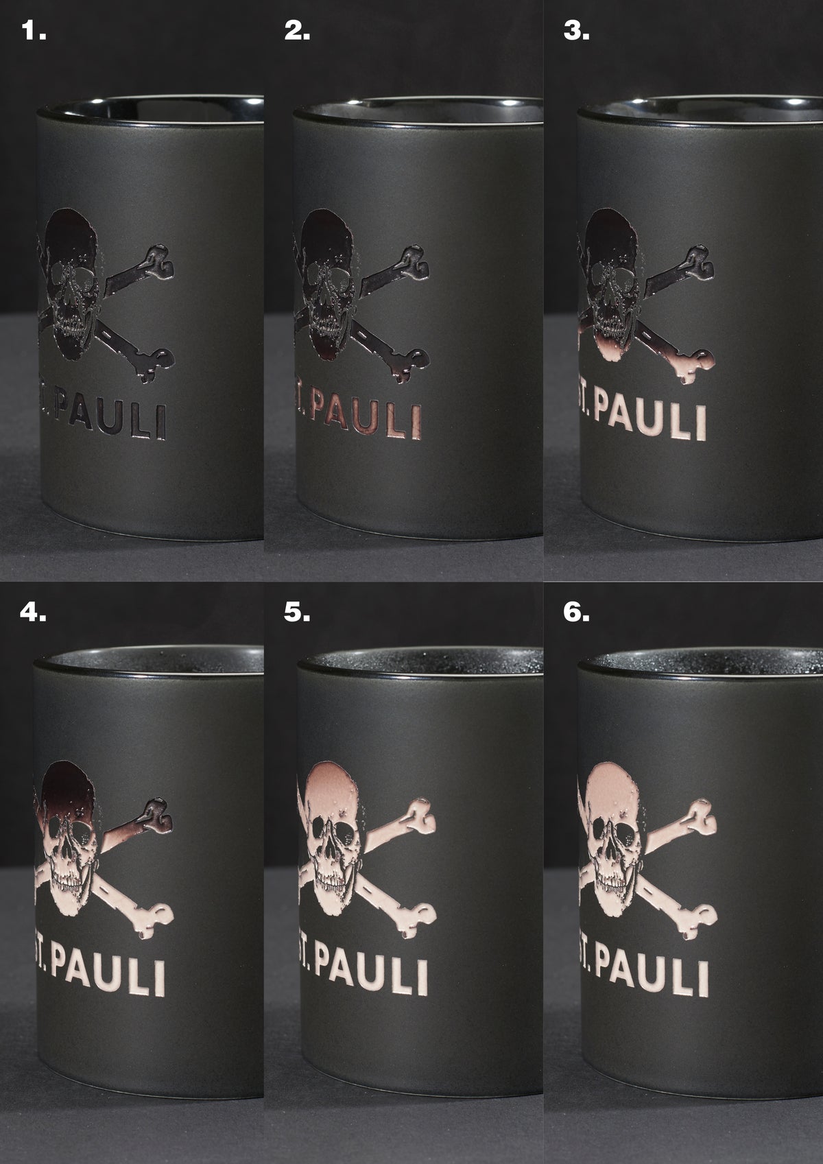 Kaffeebecher Totenkopf Magic