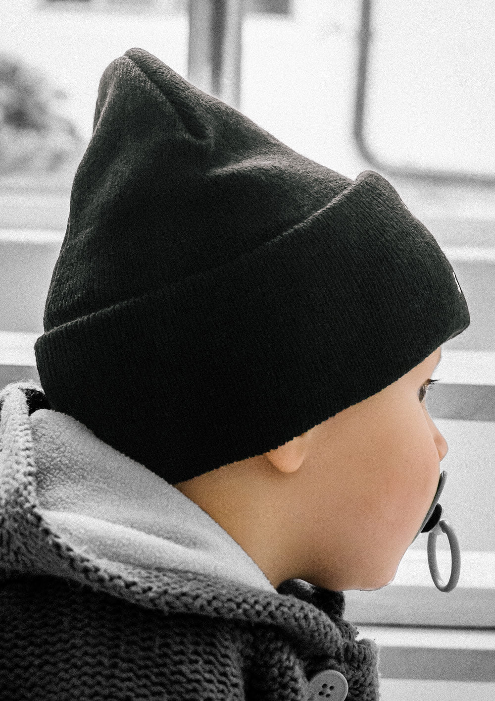 Babymütze Totenkopf