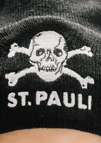 Babymütze Totenkopf