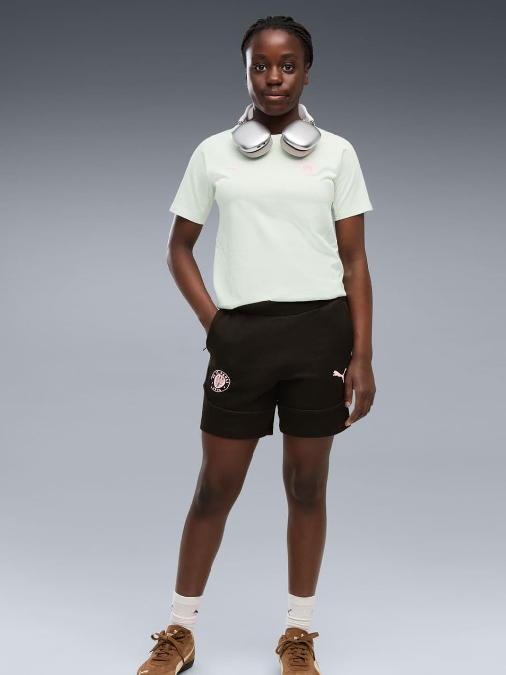 Puma - Kinder EVOSTRIPE Shorts schwarz 2026-27