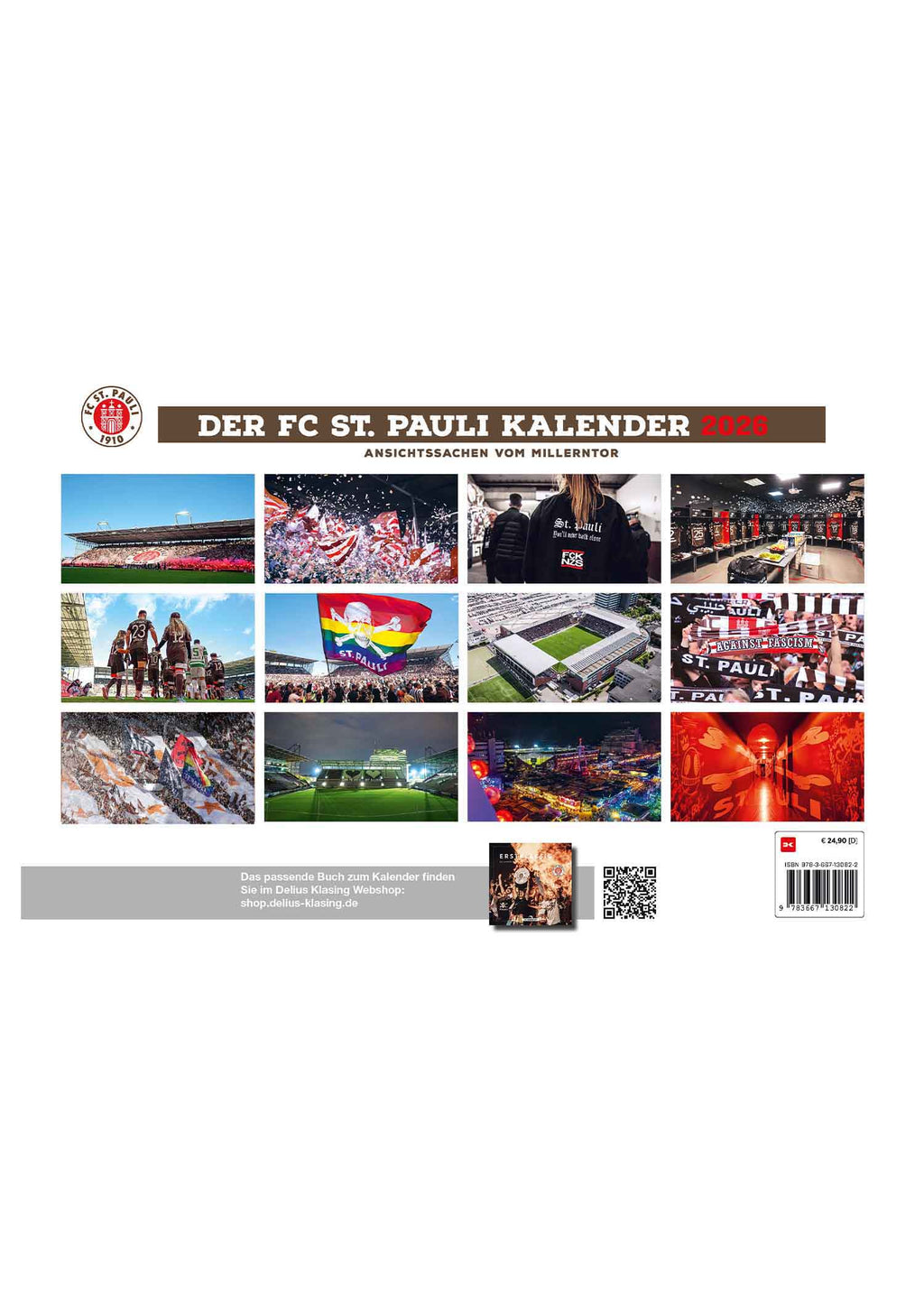 FC St. Pauli Kalender 2026 
