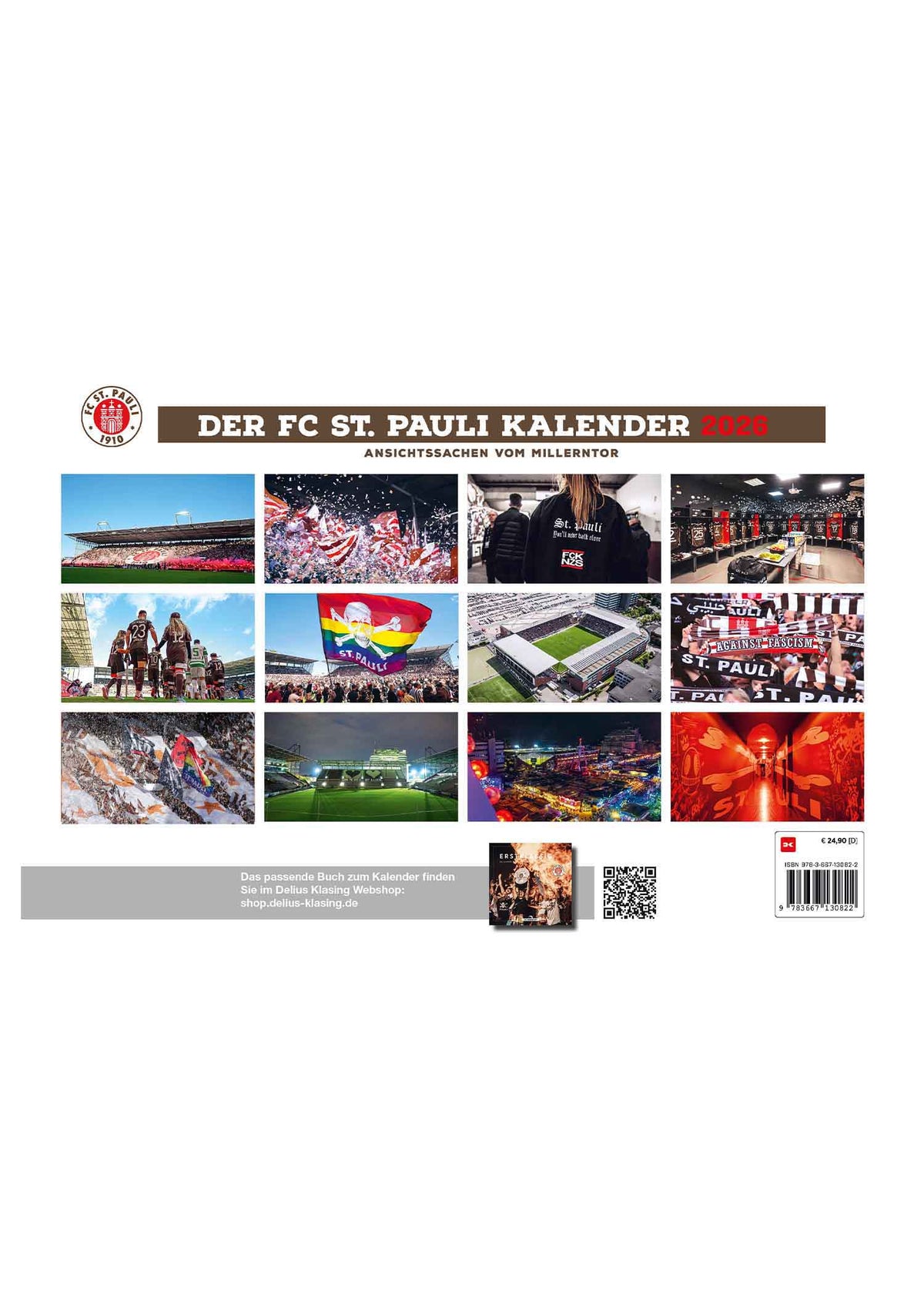 FC St. Pauli Kalender 2026 