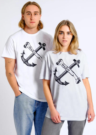 T-Shirt Anker Weiss