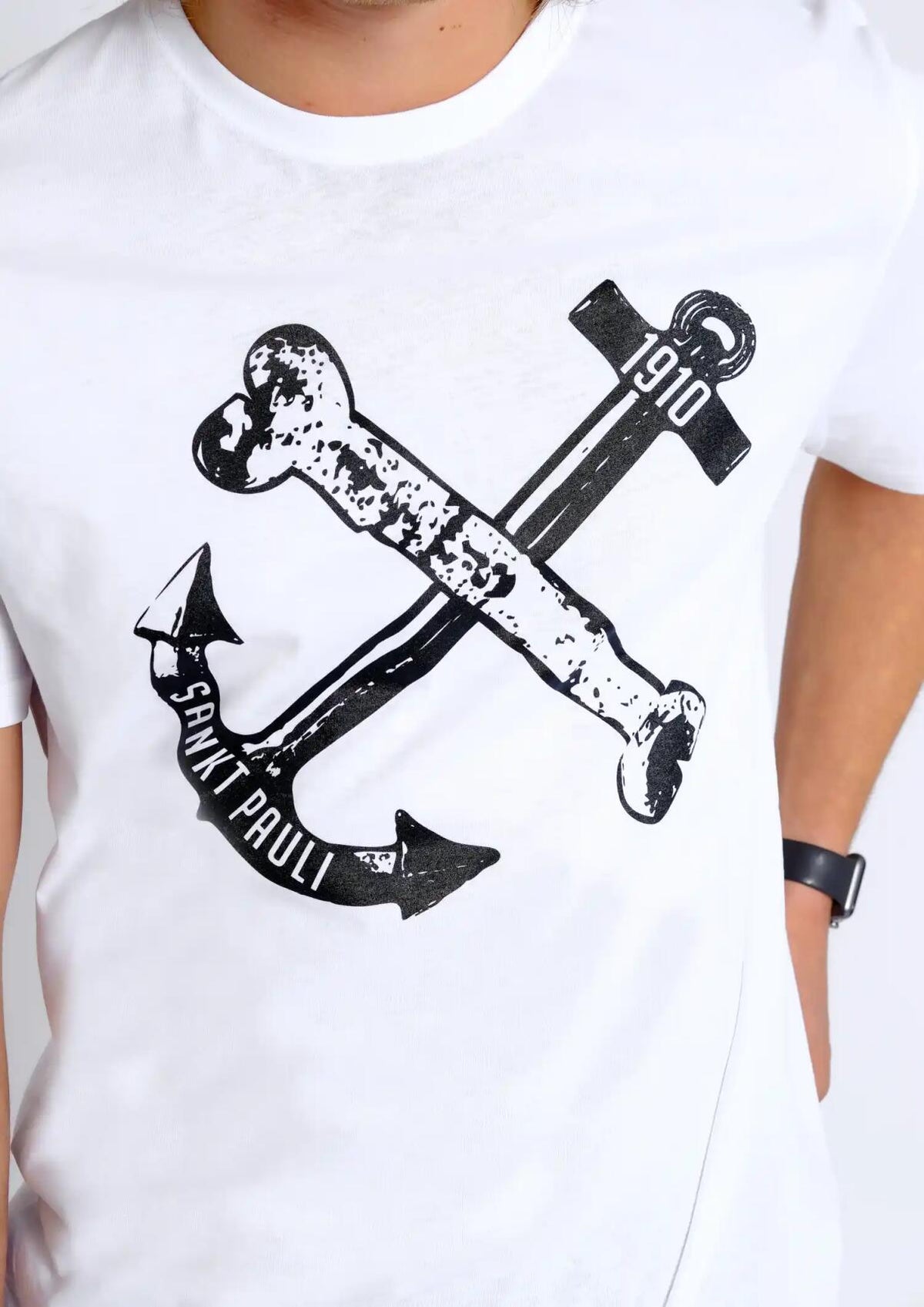 T-Shirt Anker Weiss