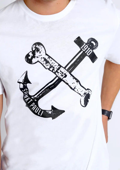T-Shirt Anker Weiss