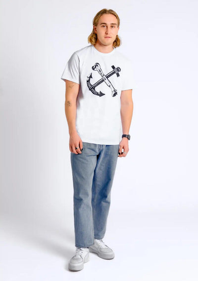 T-Shirt Anker Weiss