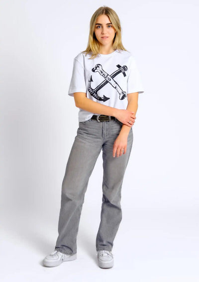 T-Shirt Anker Weiss