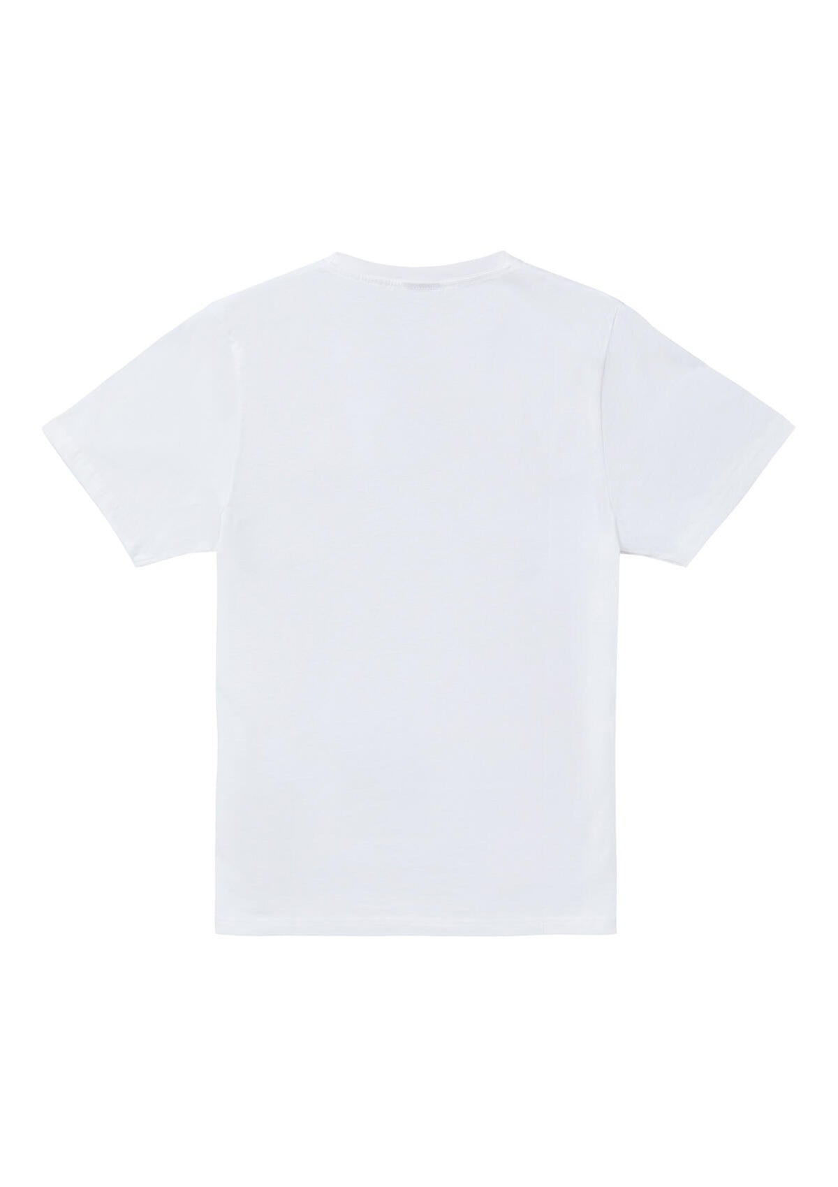 T-Shirt Totenkopf weiß