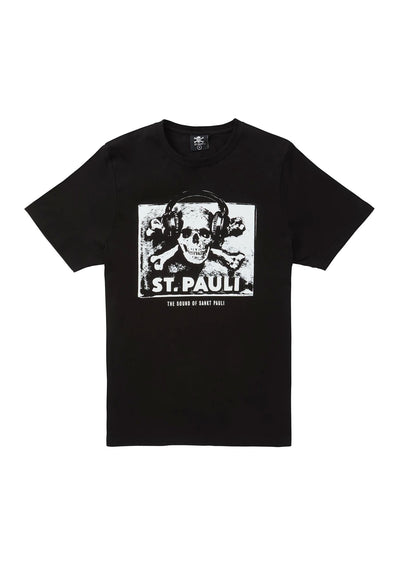 T-Shirt Sound Schwarz