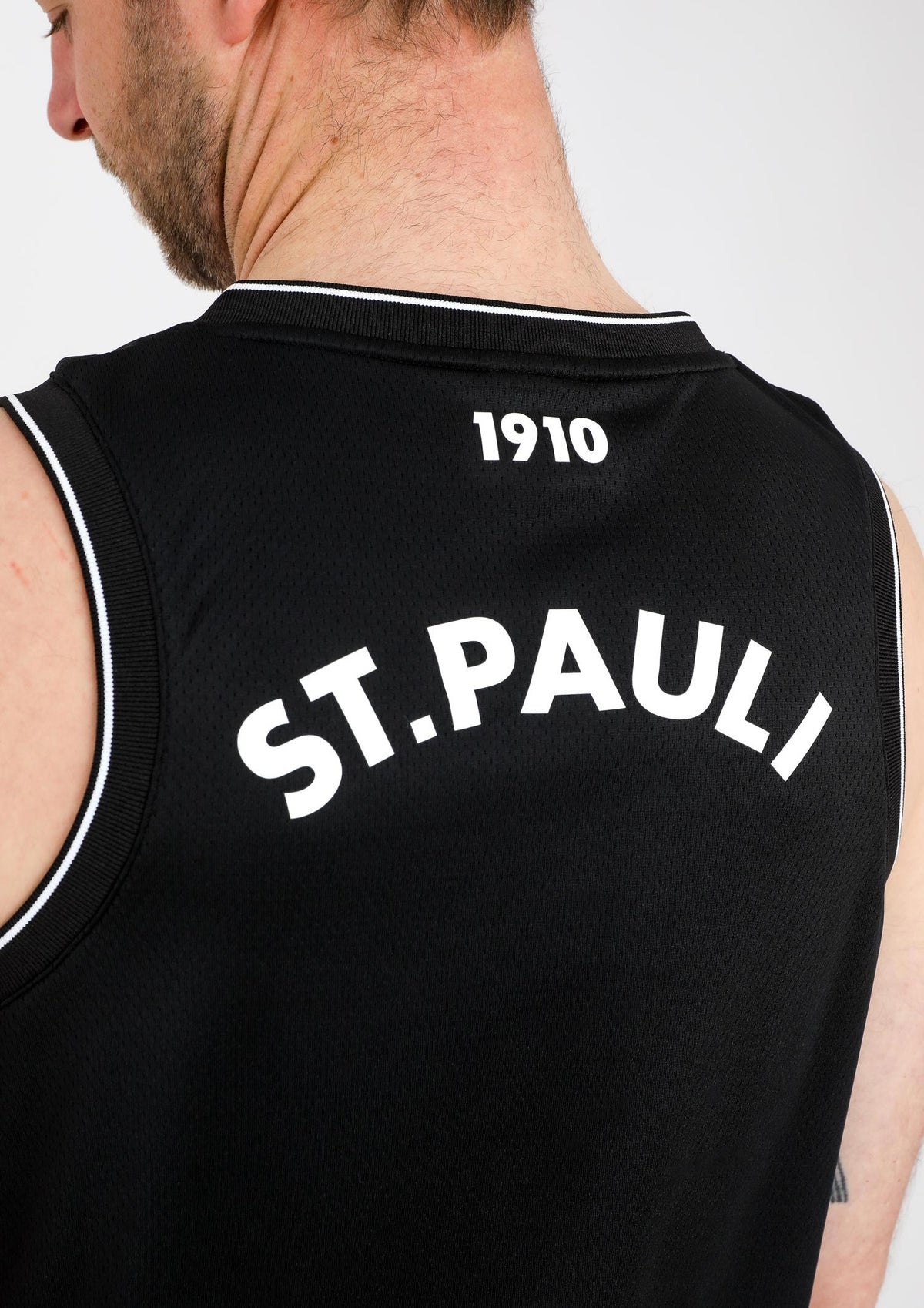 Basketball Trikot Totenkopf schwarz