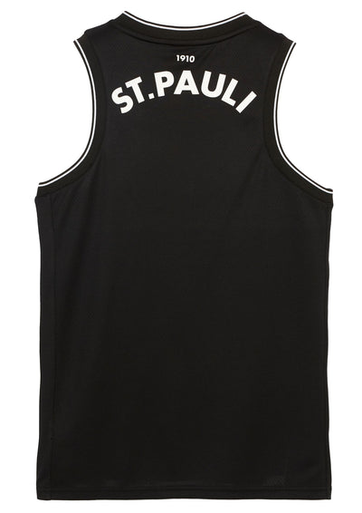 Basketball Trikot Totenkopf schwarz