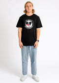 T-Shirt Anti Fascist - Schwarz