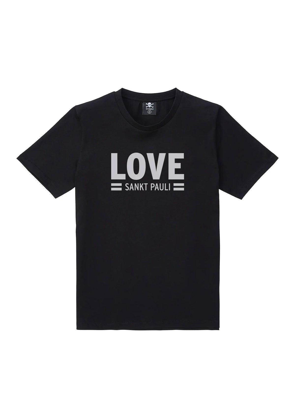 T-Shirt "Love Hate" - schwarz