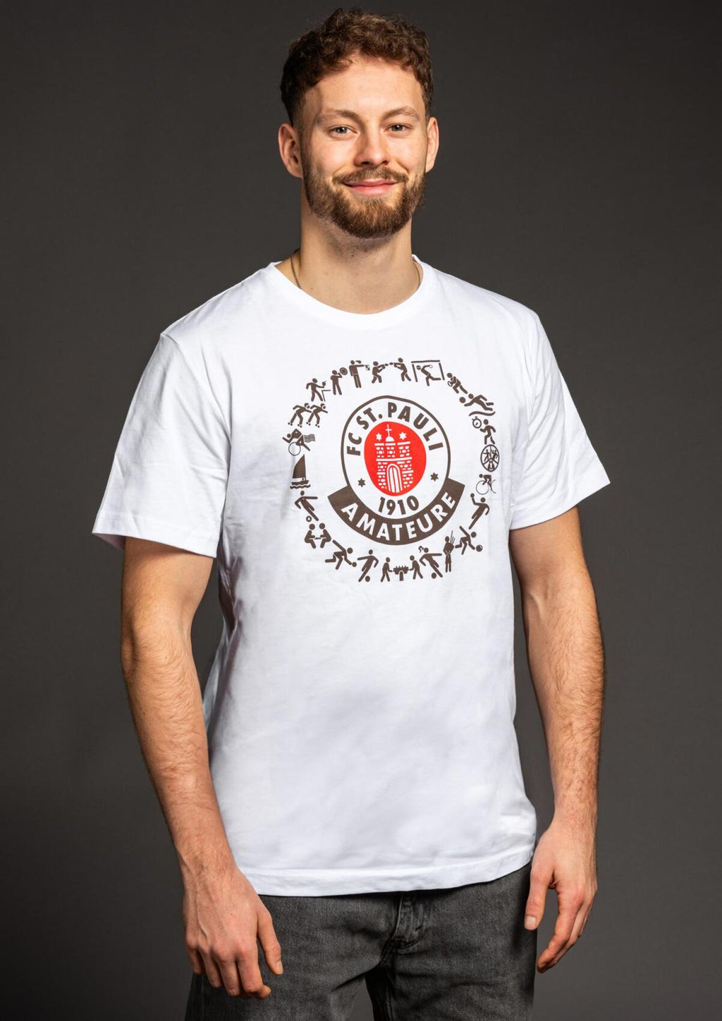 T-Shirt Amateur weiss