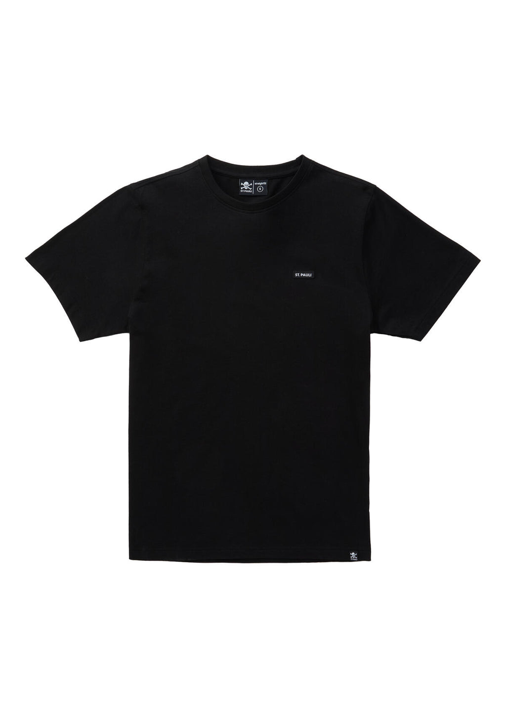 T-Shirt gerade "ST. PAULI PURE" schwarz