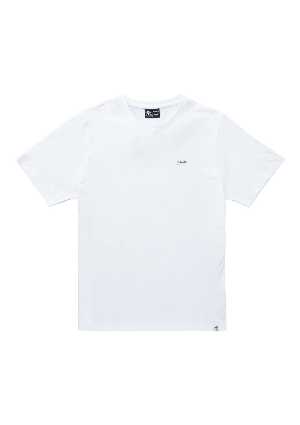 T-Shirt gerade "ST. PAULI PURE" weiss