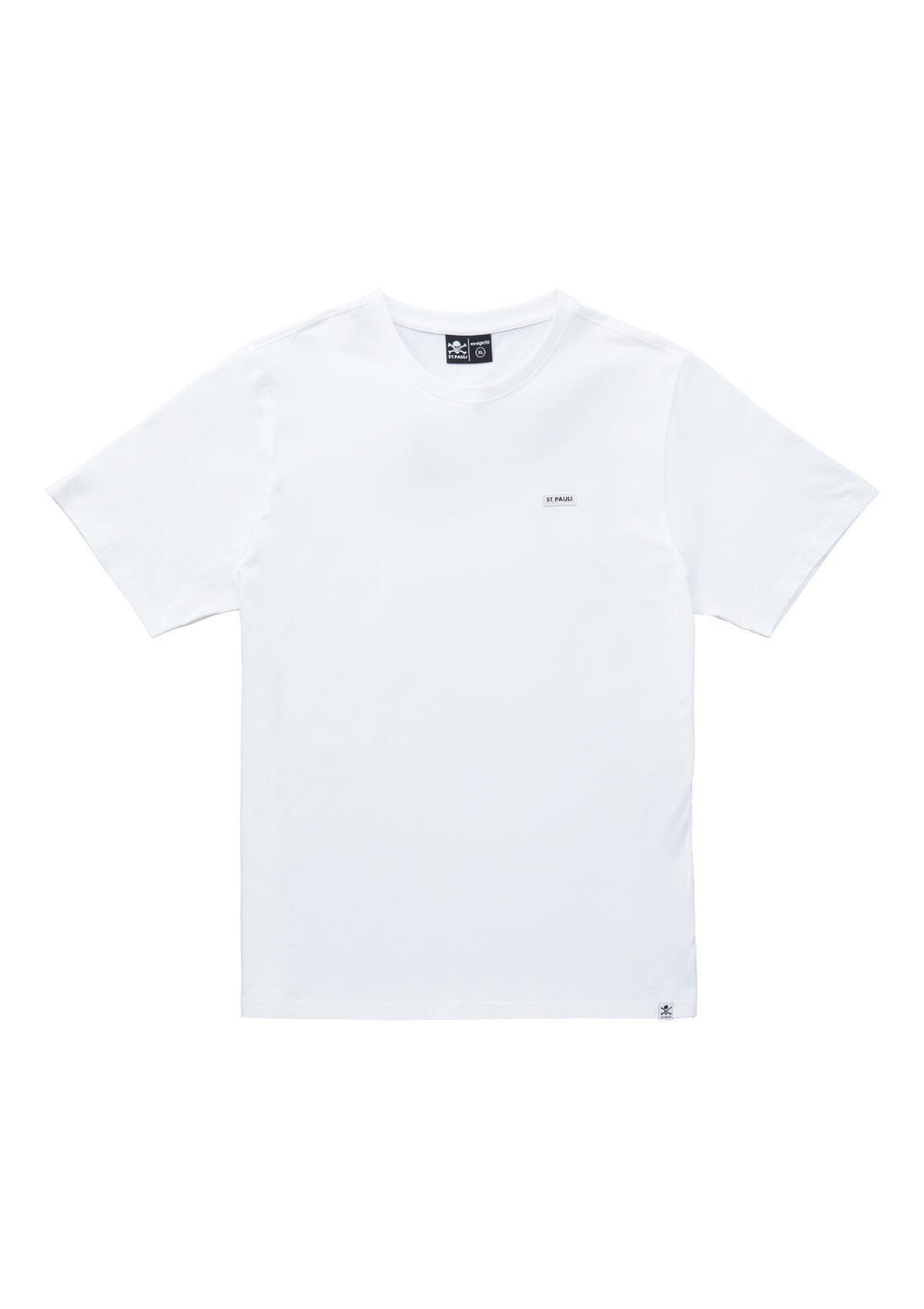 T-Shirt gerade "ST. PAULI PURE" weiss