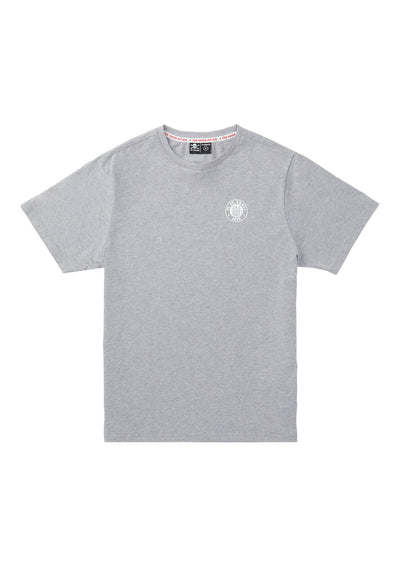 T-Shirt "Logo Grau Melange"