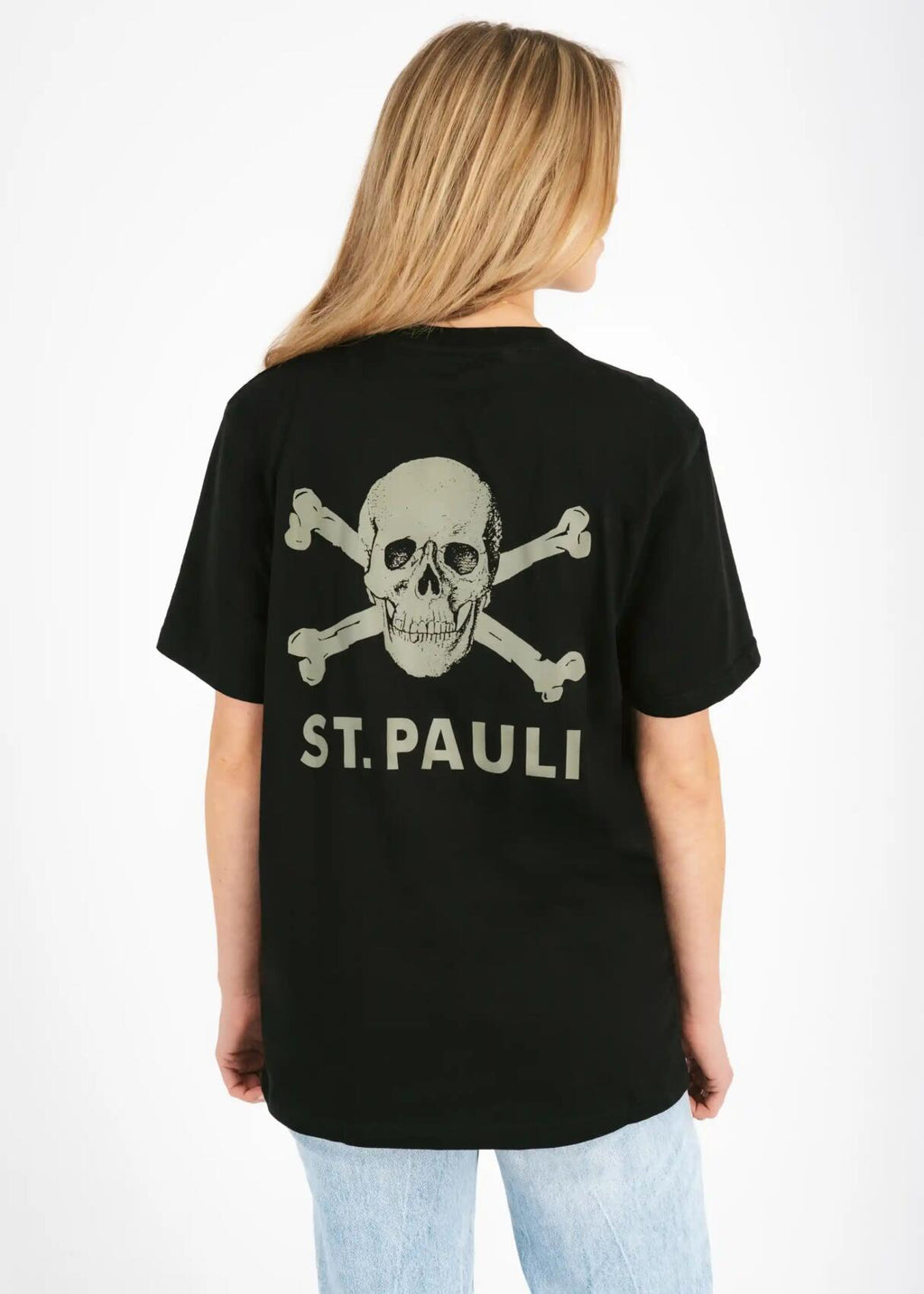 T-Shirt "Black / Olive" schwarz