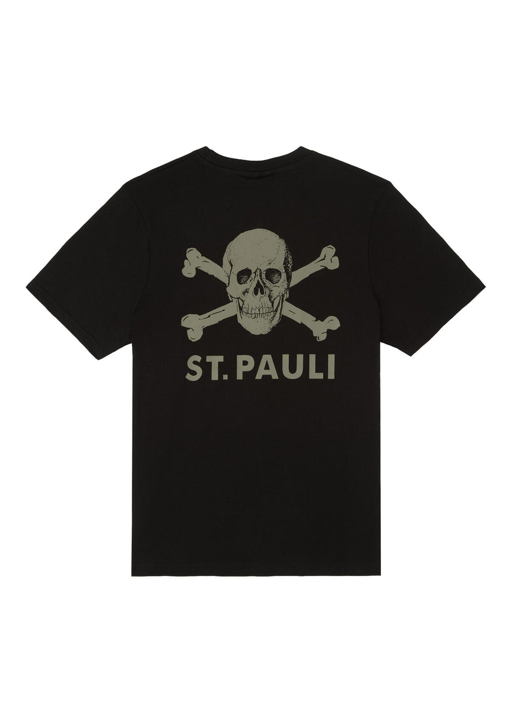 T-Shirt "Black / Olive" schwarz