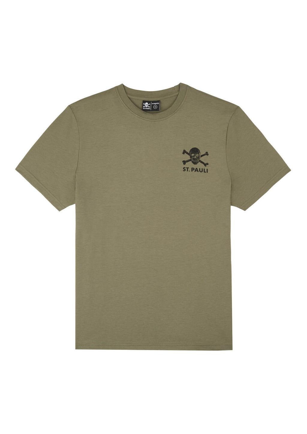 T-Shirt "Black / Olive" oliv