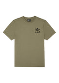 T-Shirt "Black / Olive" oliv