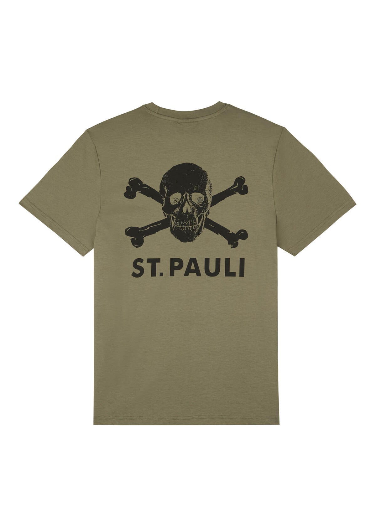T-Shirt "Black / Olive" oliv