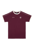 T-Shirt  "Retro Sport" aubergine