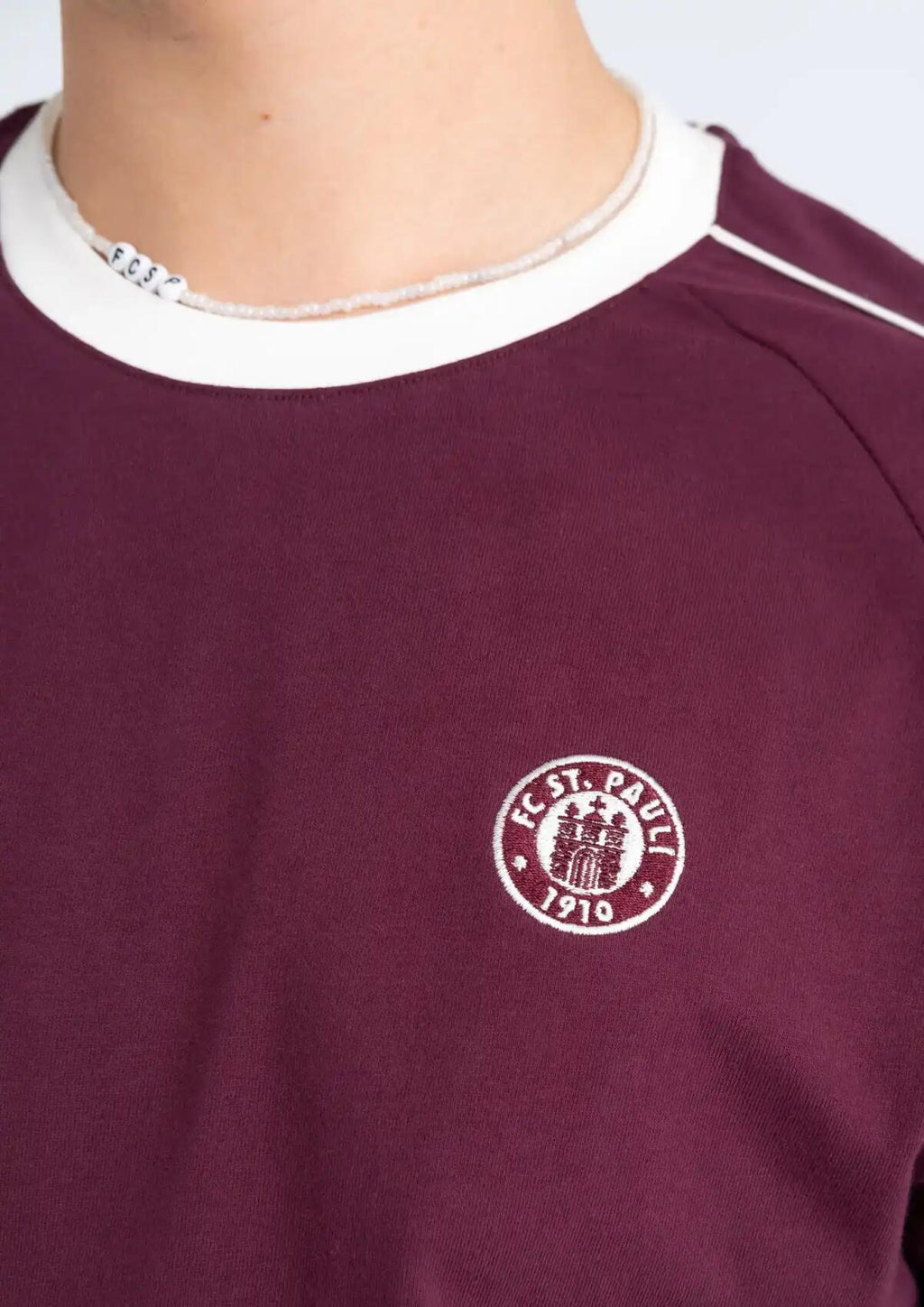 T-Shirt  "Retro Sport" aubergine