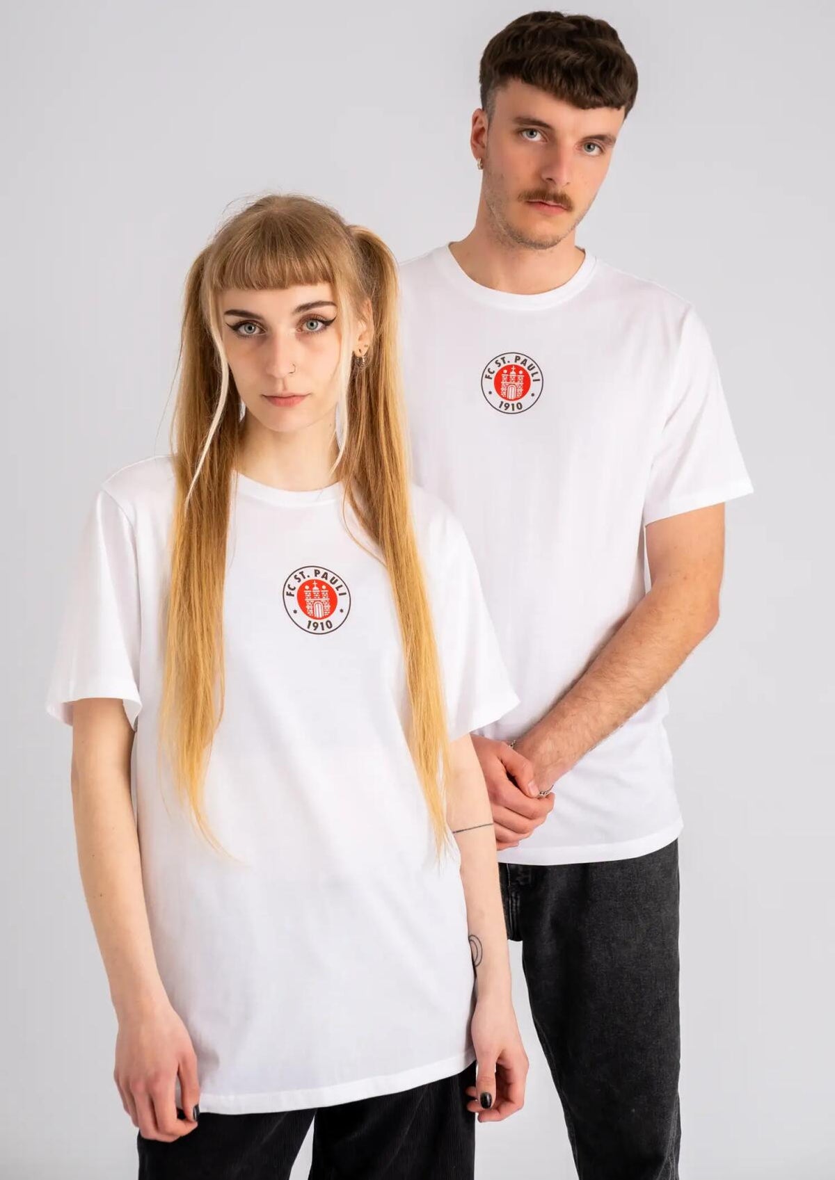 T-Shirt "Logo weiss"