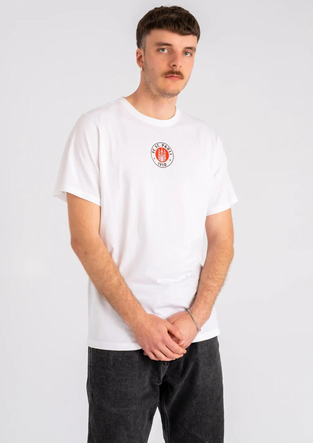 T-Shirt "Logo weiss"