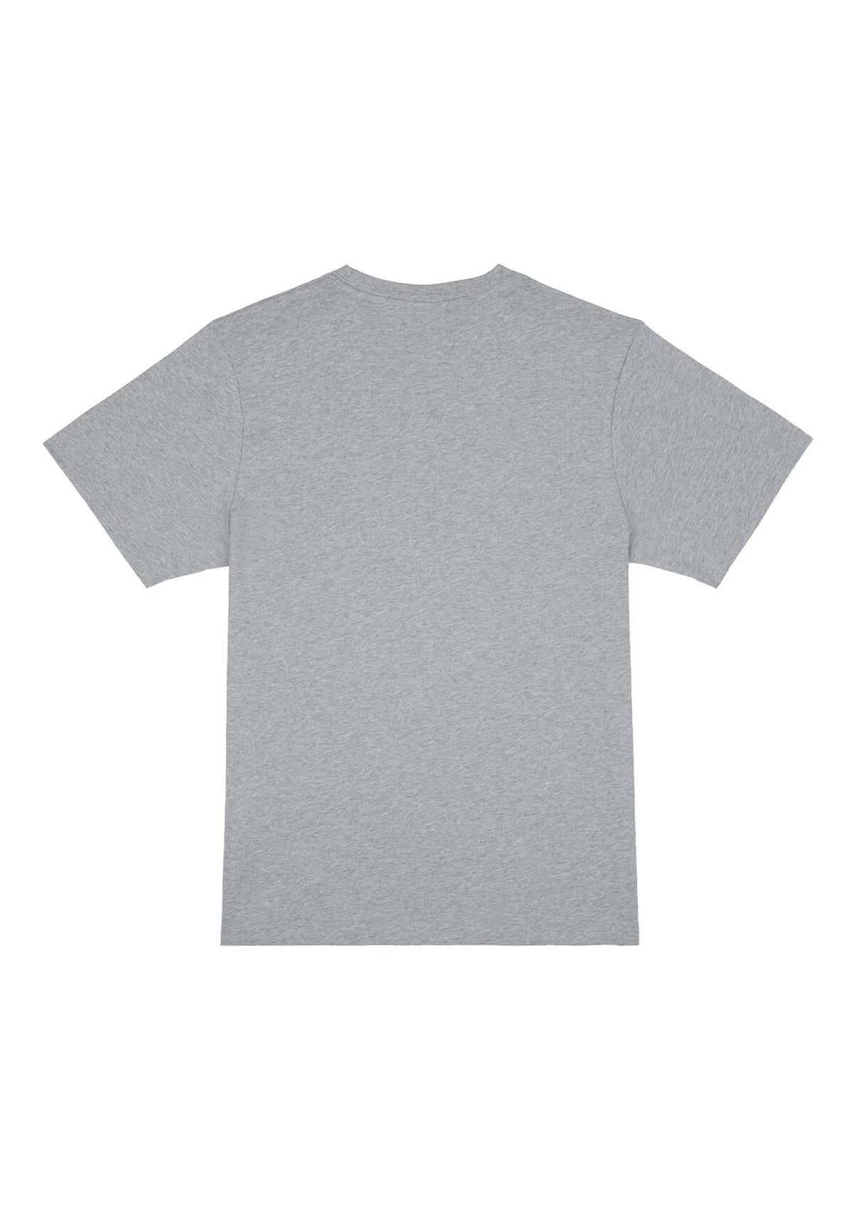 T-Shirt Rainbow Circle -Grey Melange