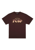 T-Shirt "FÜR ST PAULI" braun