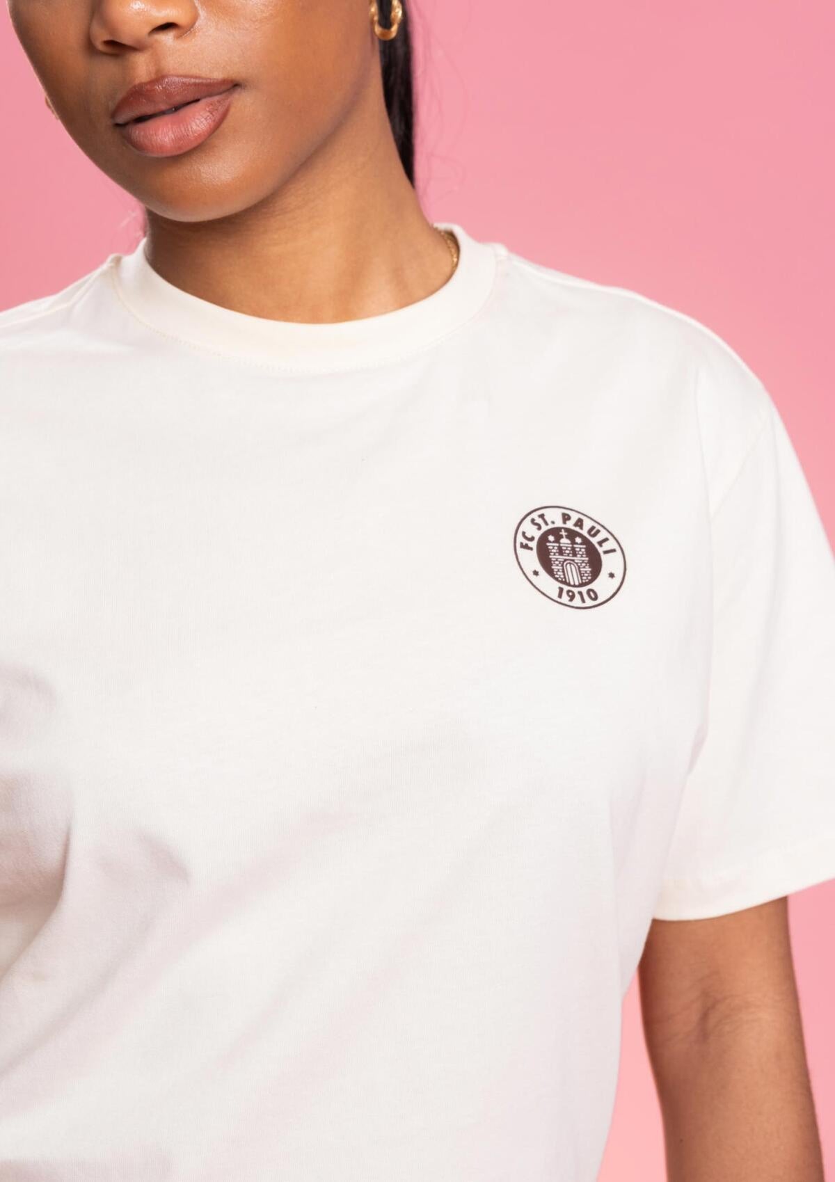 T-Shirt "FÜR ST PAULI Ice Cream" creme