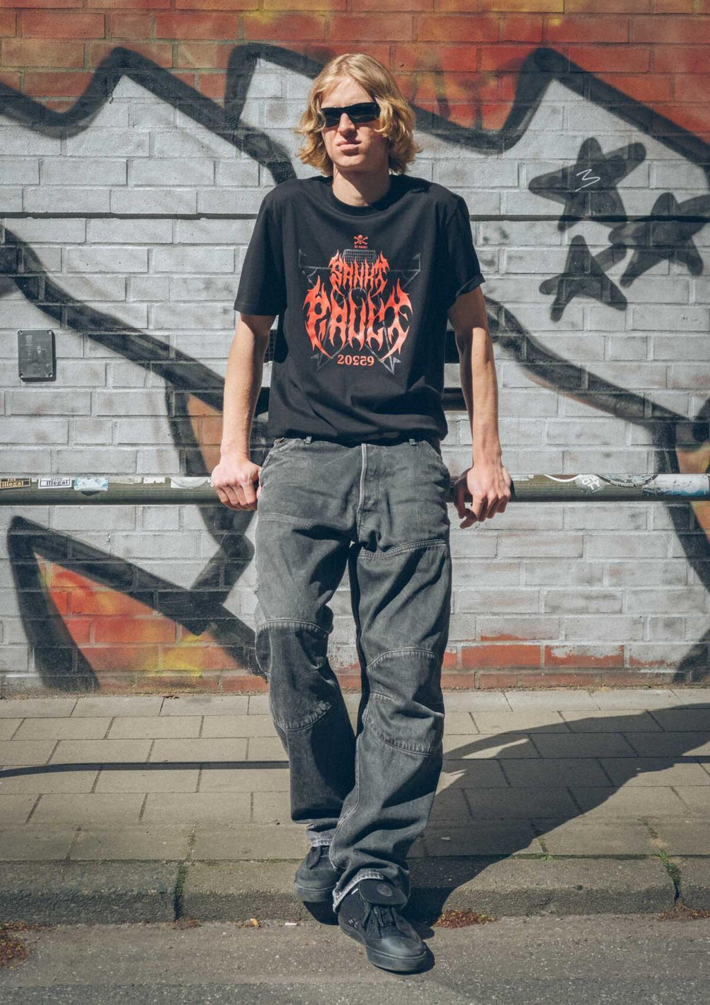 T-Shirt "Hell Yeah" schwarz