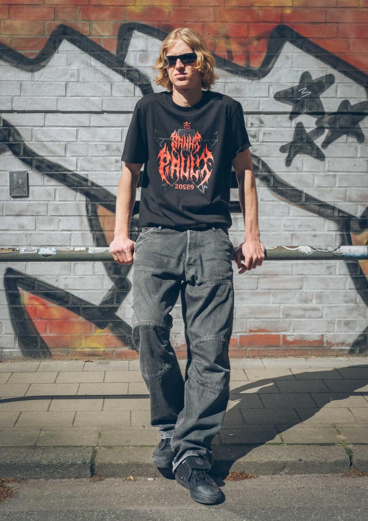 T-Shirt "Hell Yeah" schwarz