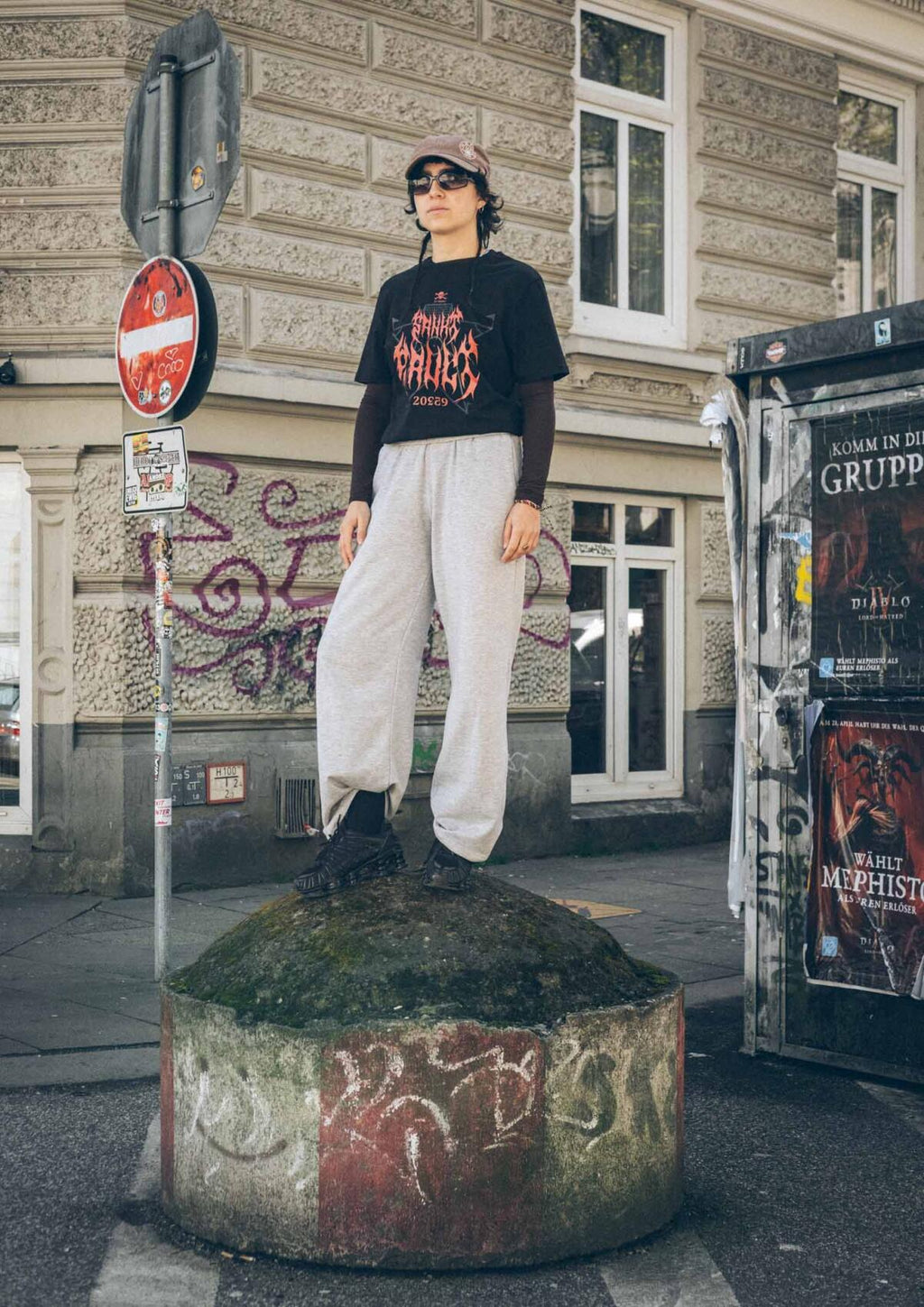 T-Shirt "Hell Yeah" schwarz