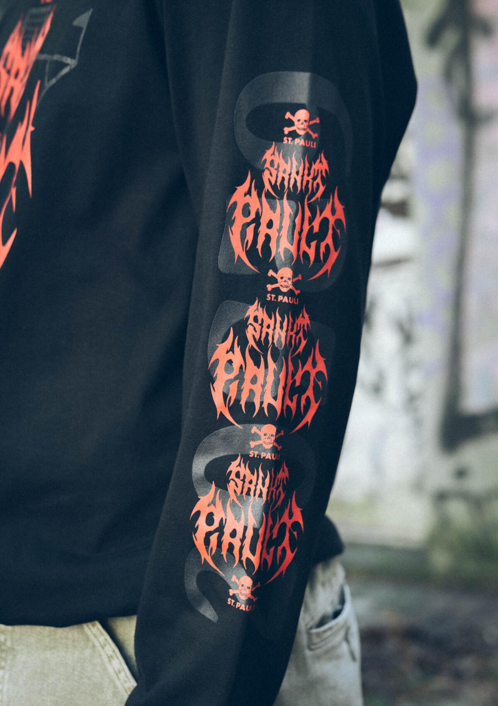 Longsleeve "Hell Yeah" schwarz