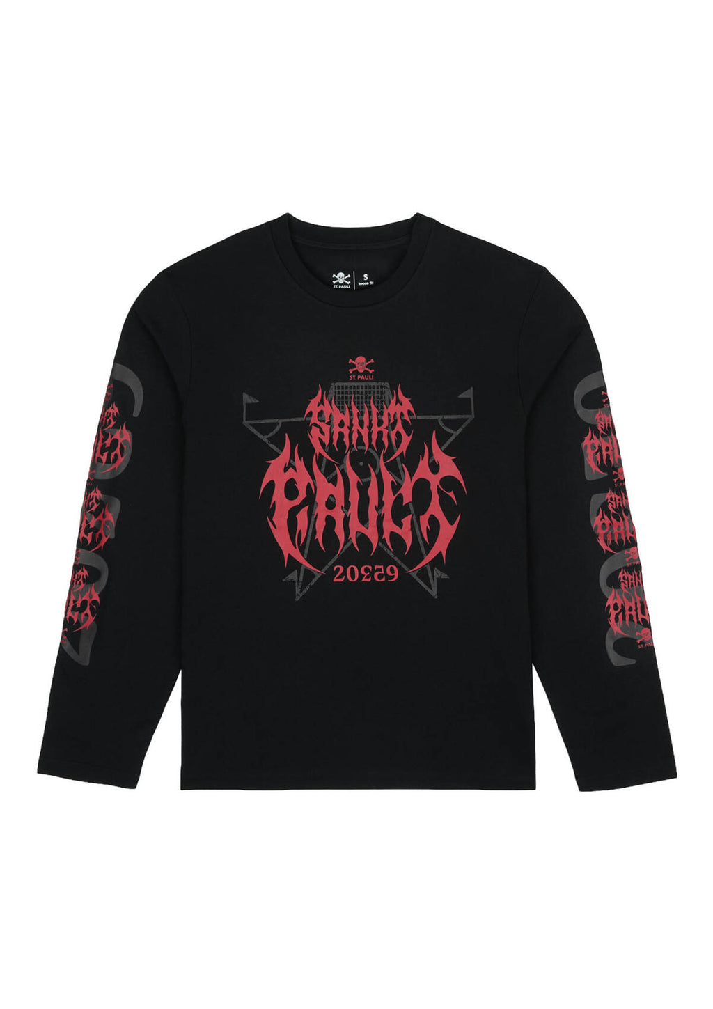 Longsleeve "Hell Yeah" schwarz