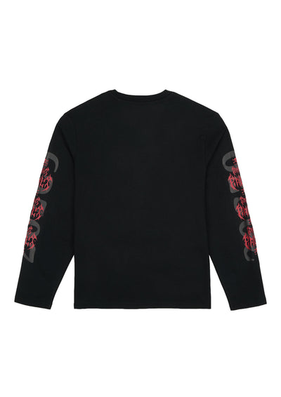 Longsleeve "Hell Yeah" schwarz