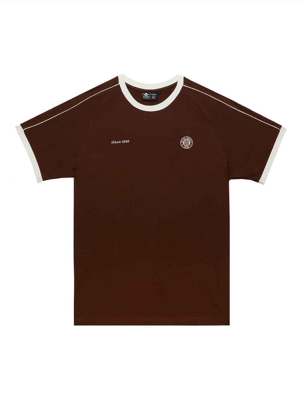 T-Shirt "Retro Sport 2026" braun