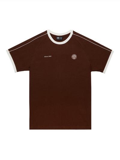 T-Shirt "Retro Sport 2026" braun