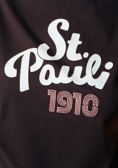 T-Shirt "St. Pauli 1910 braun"