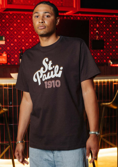 T-Shirt "St. Pauli 1910 braun"